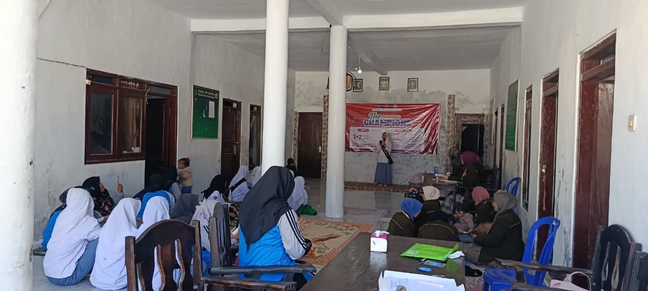 KKN Universitas Ibrahimy Sukorejo Bersama PKK Desa Ketupat Sukses Gelar Lomba "The Islamic Champions"